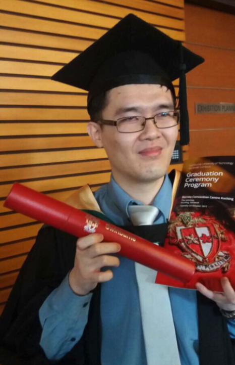 Man with visual impairment proves disability no hindrance to ace in studies