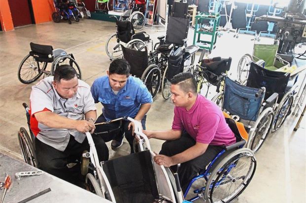 Valuable skills help disabled to be gainfully employed