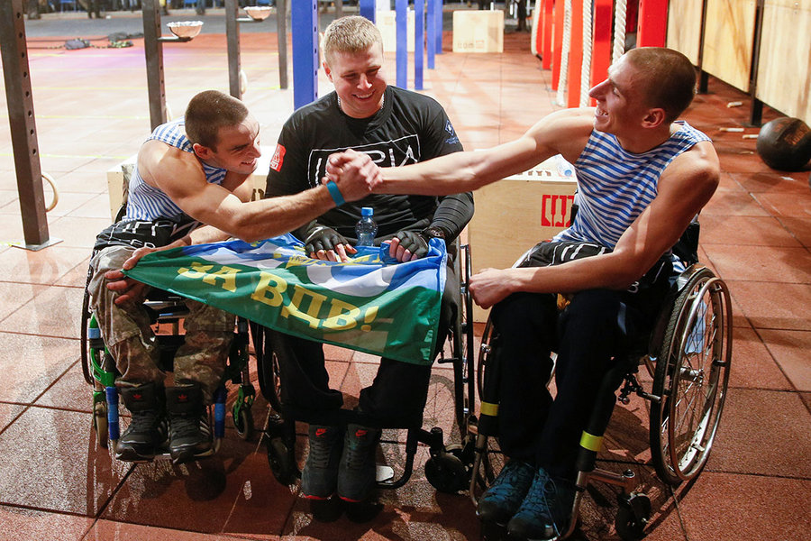 Wounded vets force disability rethink in Ukraine
