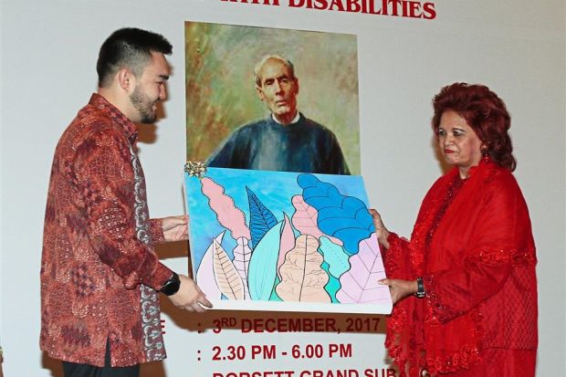 Selangor Raja Muda joins home for the disabled to honour founder’s birth anniversary