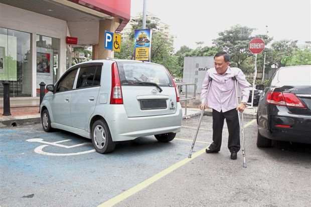 Disabled drivers left in a lurch