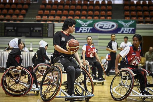 Afghanistan’s wheelchair basketballers shoot to win