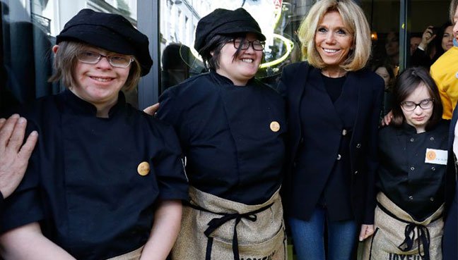 Hip cafe chain staffed by disabled workers opens in Paris