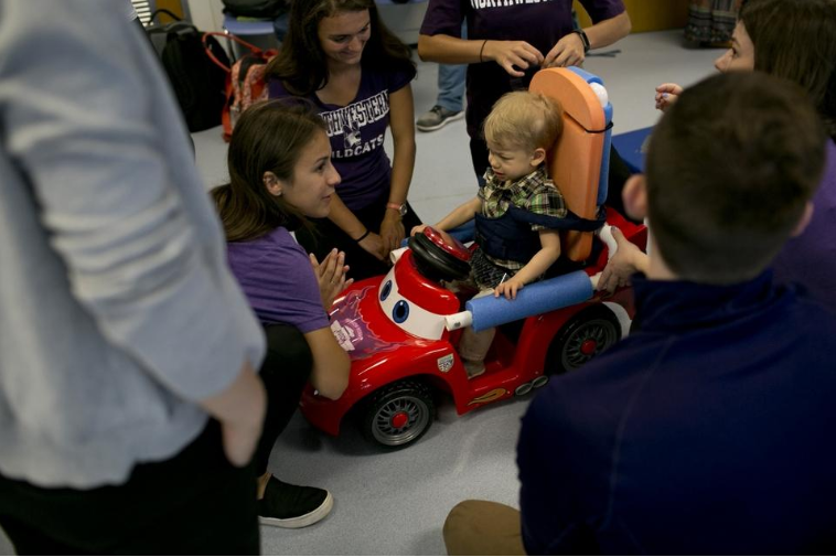 Customized mobile toys give disabled kids ‘freedom’