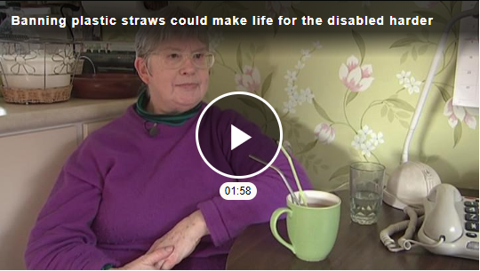 ‘Disabled people care about the environment’: Include us in the plastic straw debate says the disability community