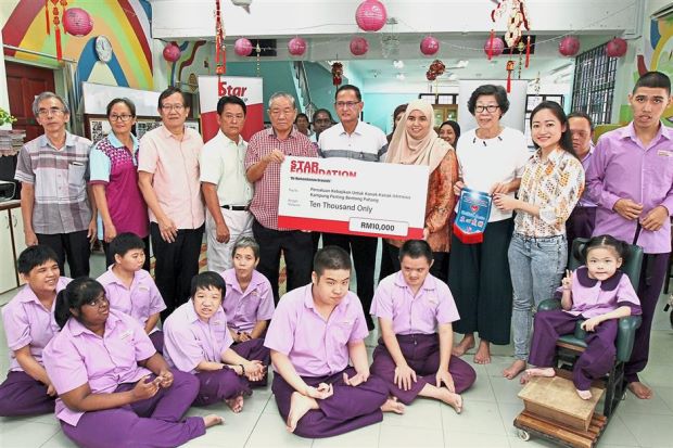 Donation to help centre for kids
