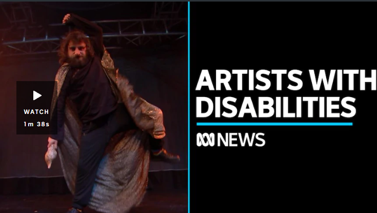 VIDEO: Technology allows artists with disability perform art
